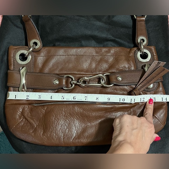 B. Makowsky- brown soft leather purse - Picture 6 of 7